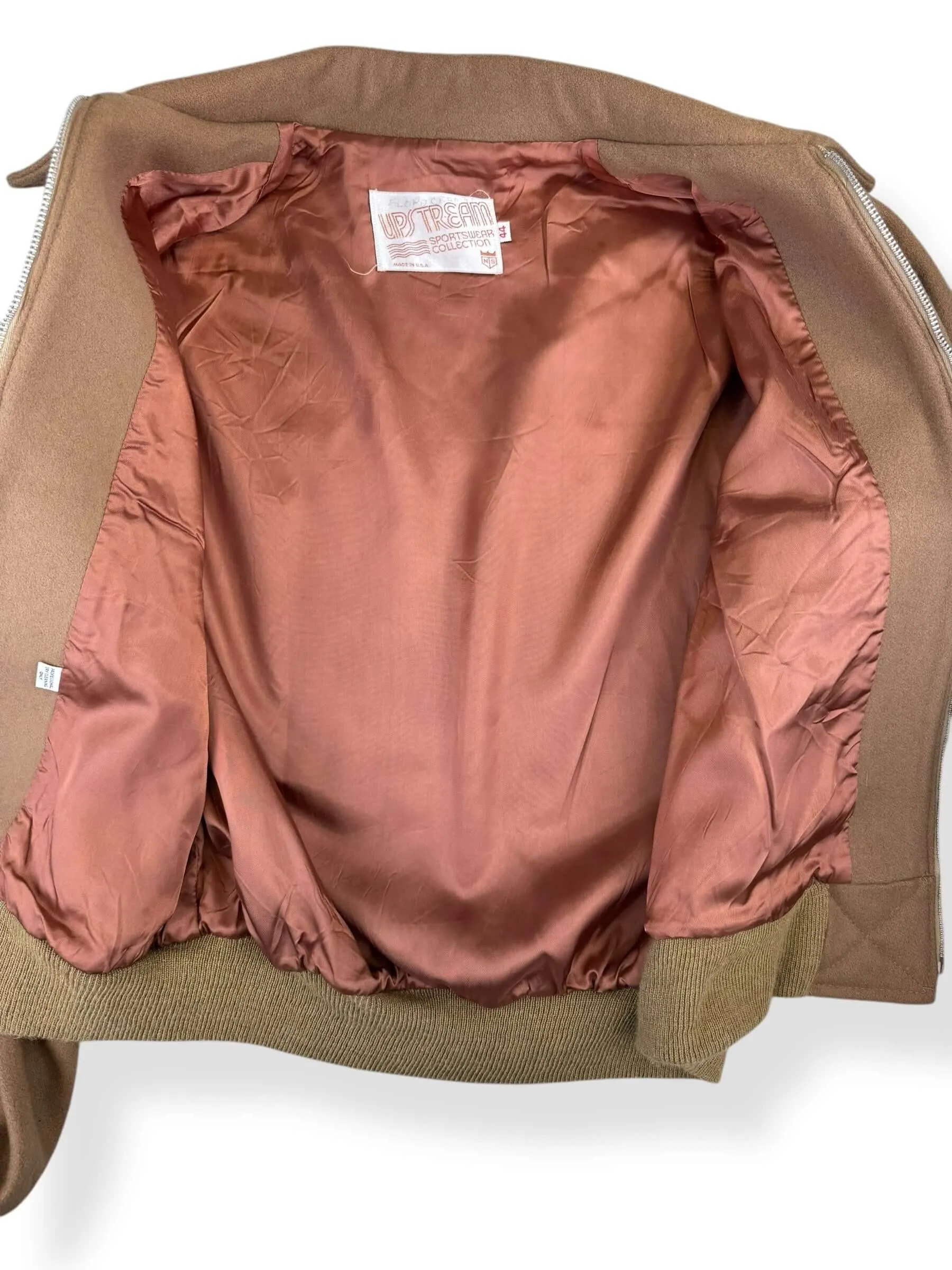 1970s Upstream Sportswear Wool Jacket L