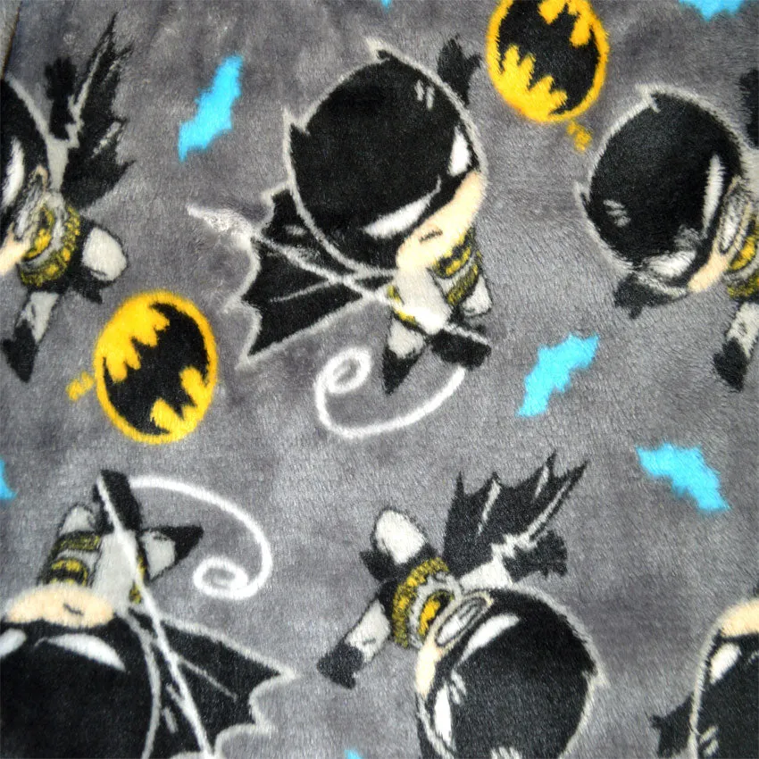 DC Comics Chibi Batman Icons Plush Toddler Robe