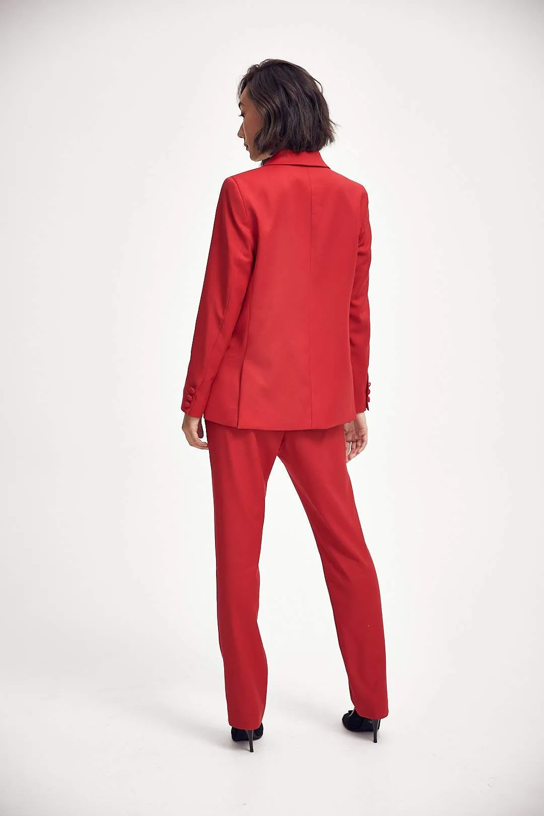 Elizabeth Trouser in Classic Red