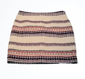 Katherine Barclay Wool Blend Striped Skirt Size 6