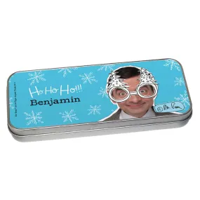 Personalised Ho Ho Ho! Pencil tin