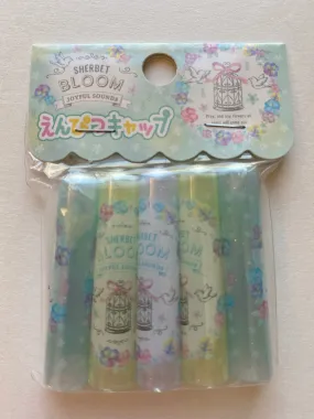 Q-Lia Sherbet Bloom Pencil Caps