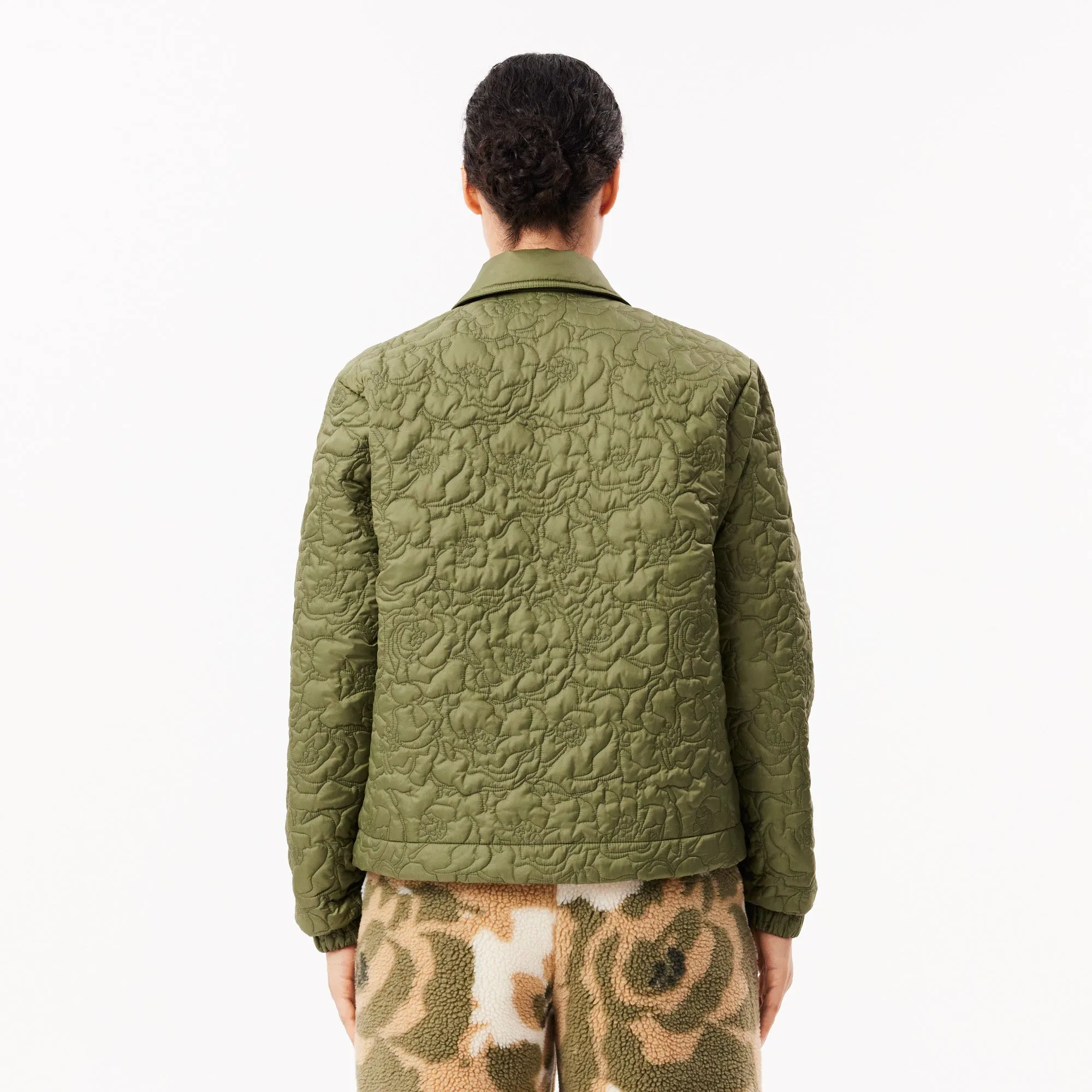 Quilted Floral Jacket - BF3448