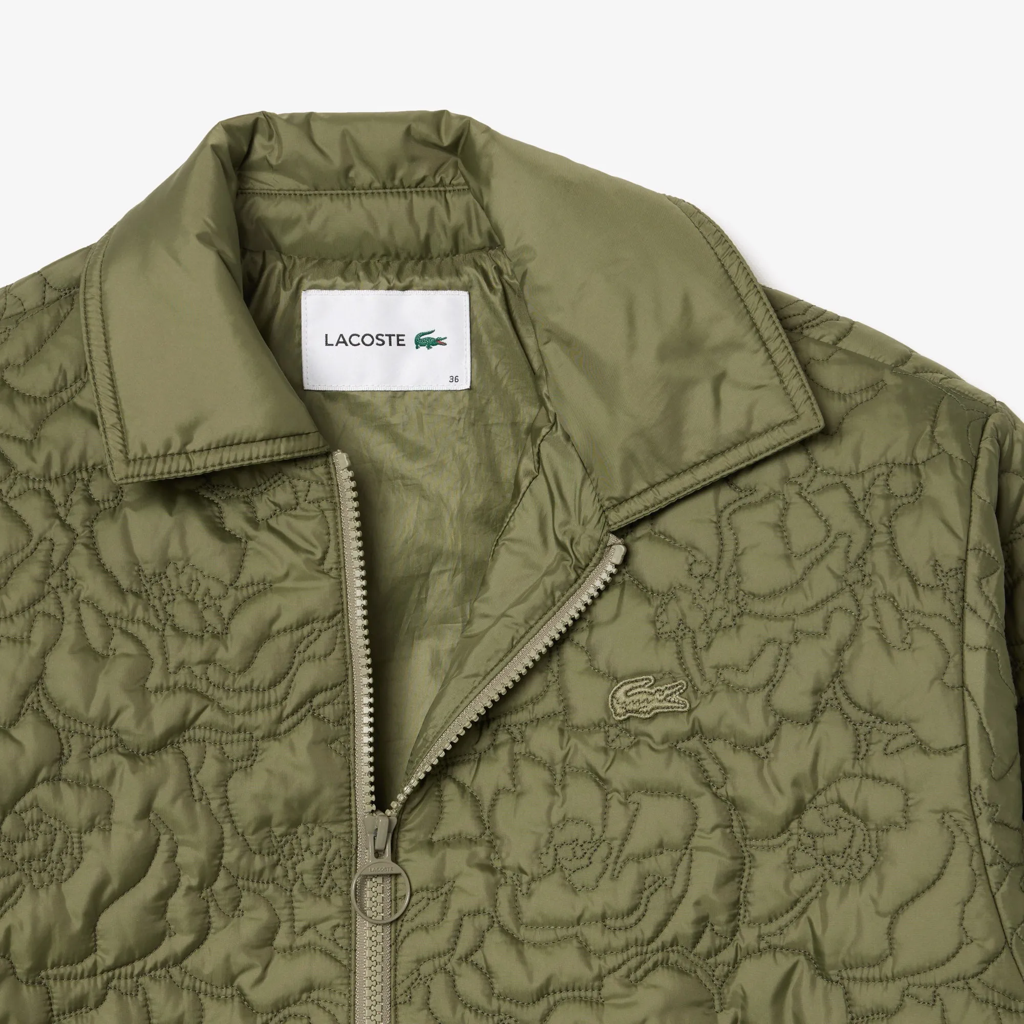 Quilted Floral Jacket - BF3448
