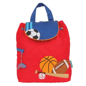 Stephen Joseph Quilted Backpack Sports