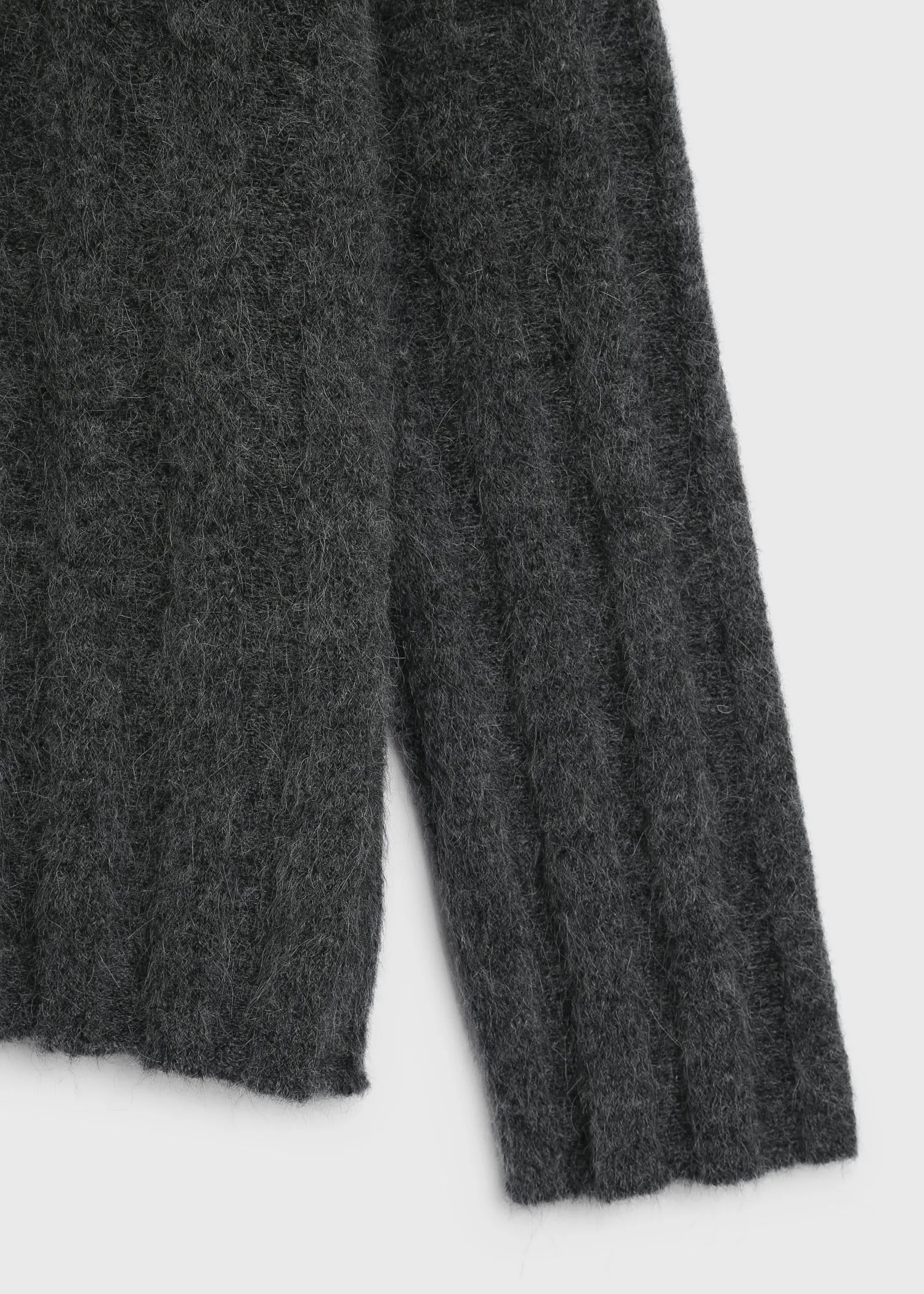 Vendome Wide Rib Boxy Sweater