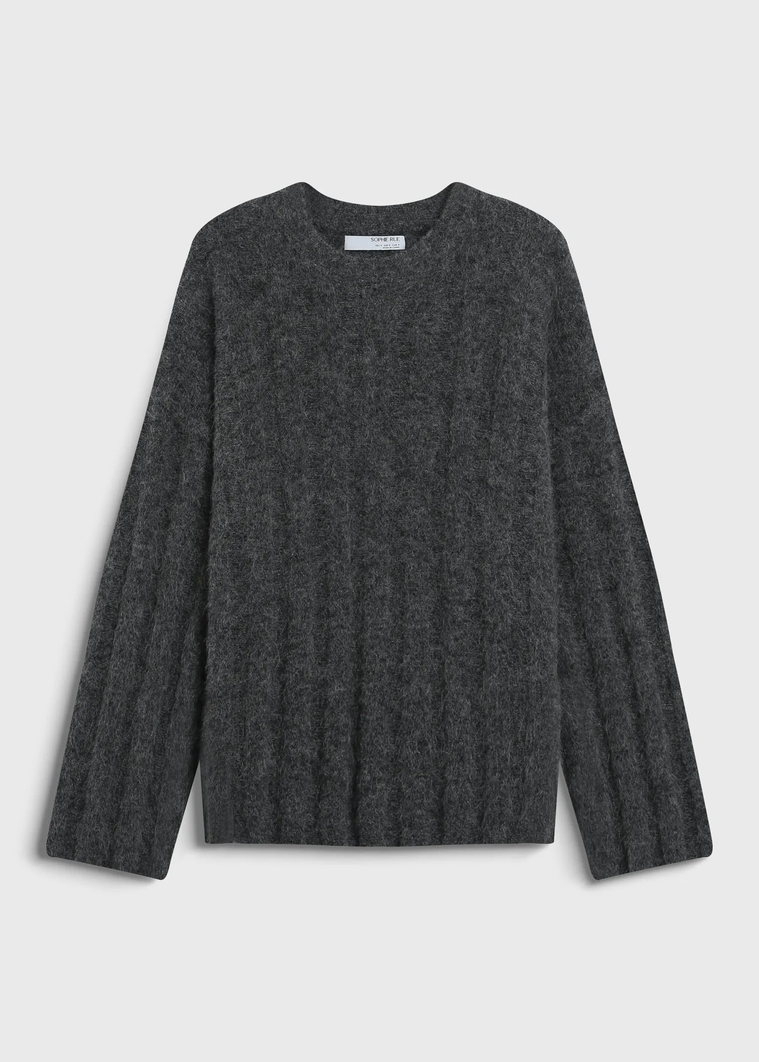 Vendome Wide Rib Boxy Sweater