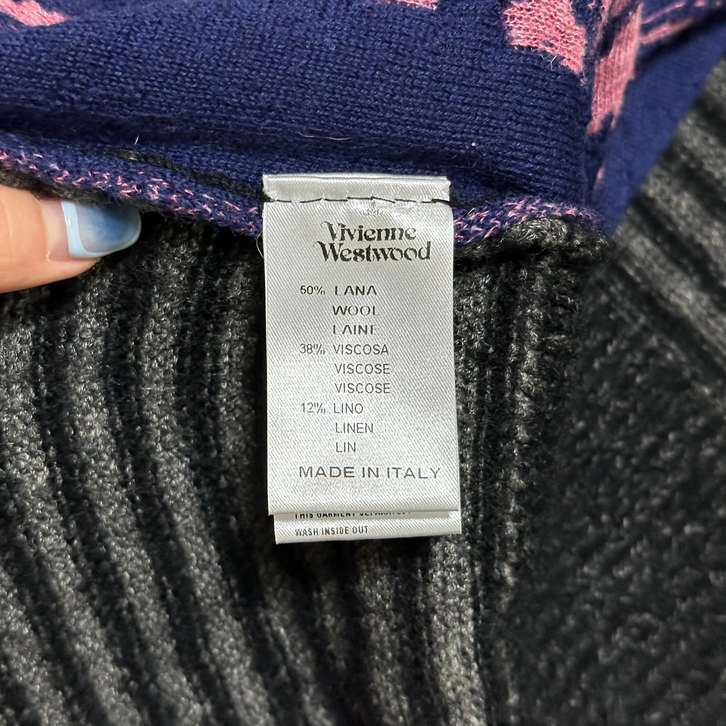 VIVIENNE WESTWOOD Fall Winter 2010 Knit Witches Cardigan