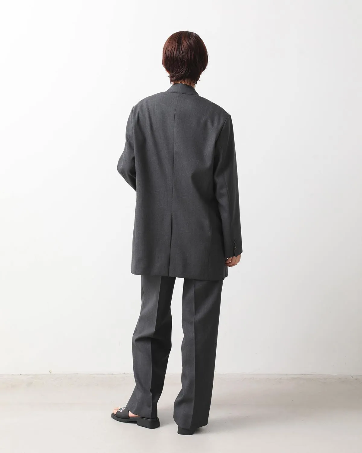 WOOL KID MOHAIR HOP SACK JACKET (WOMEN'S)