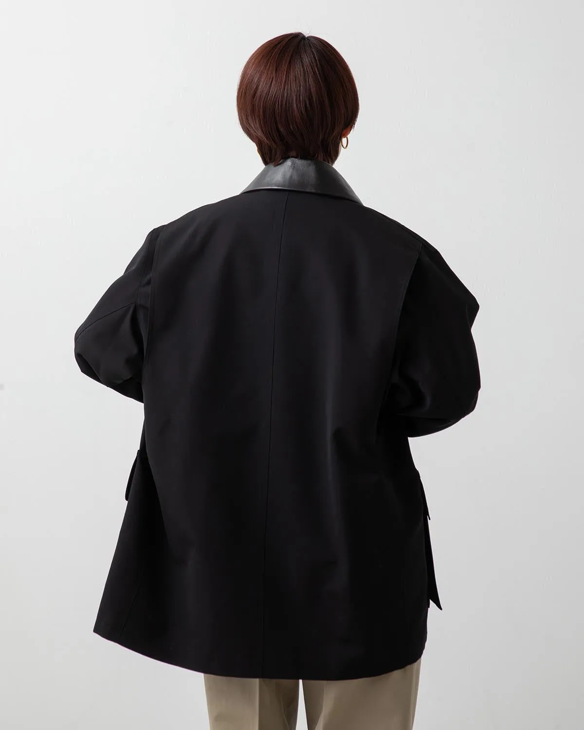 WOOL MAX CANVAS BLOUSON