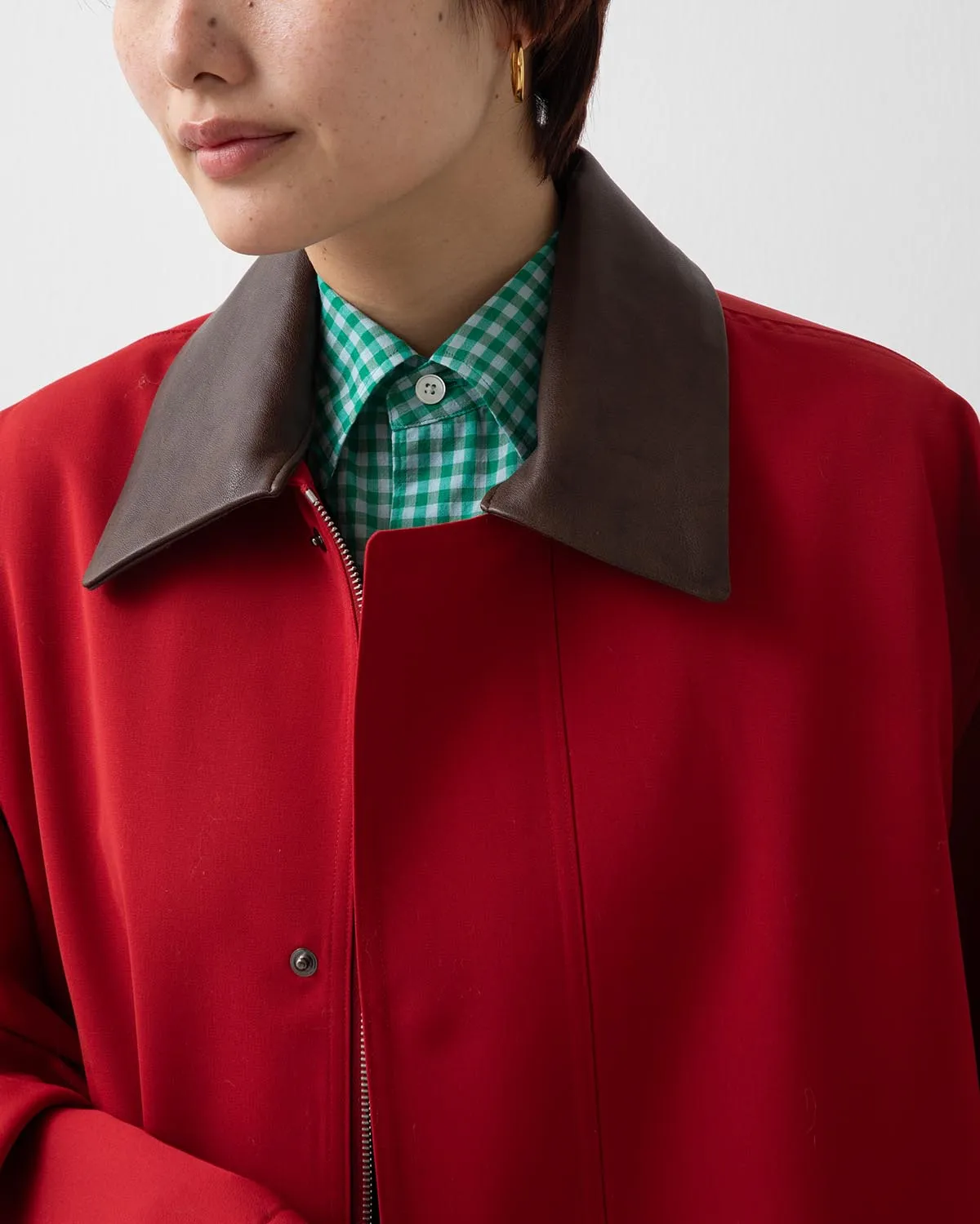 WOOL MAX CANVAS BLOUSON