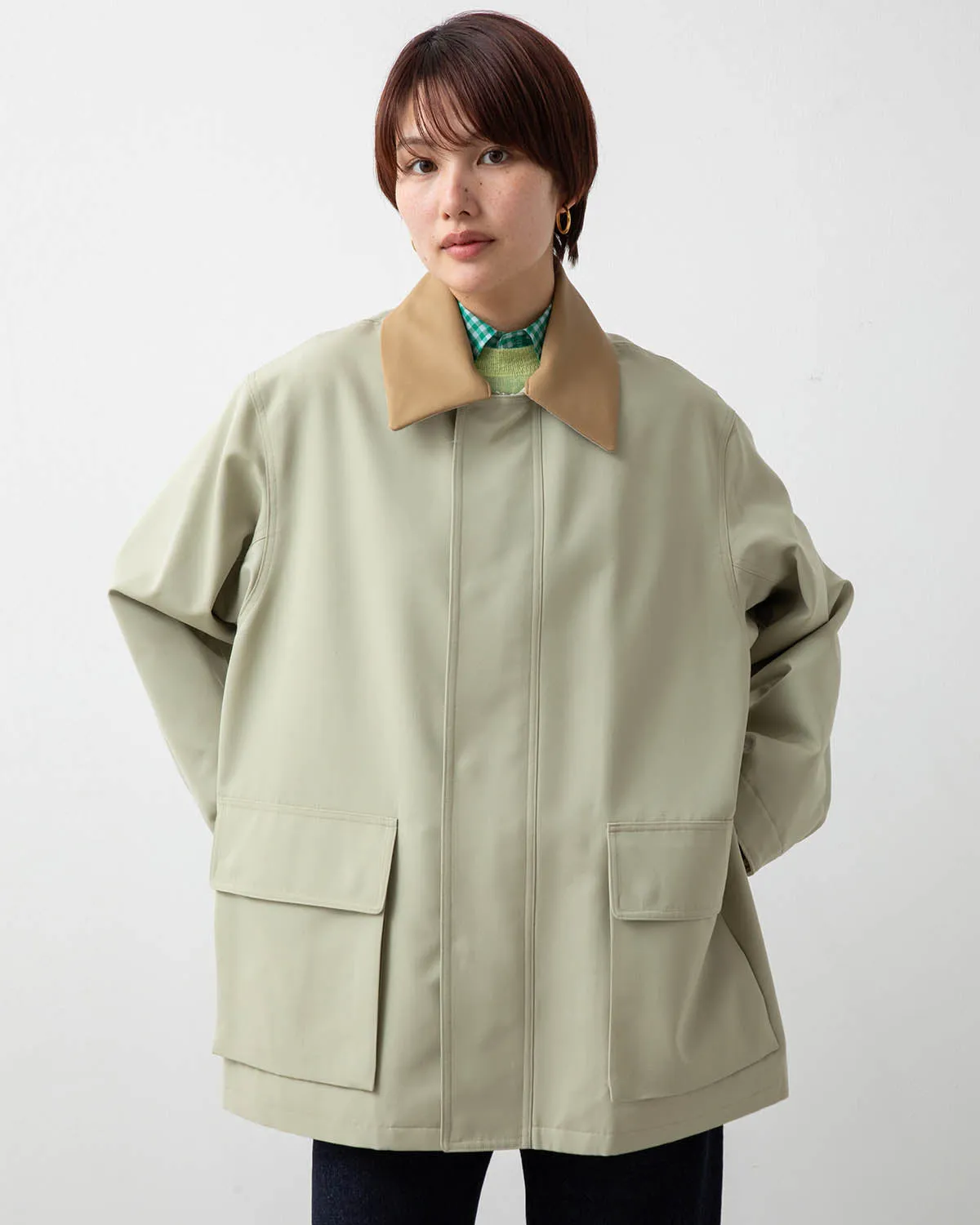 WOOL MAX CANVAS BLOUSON