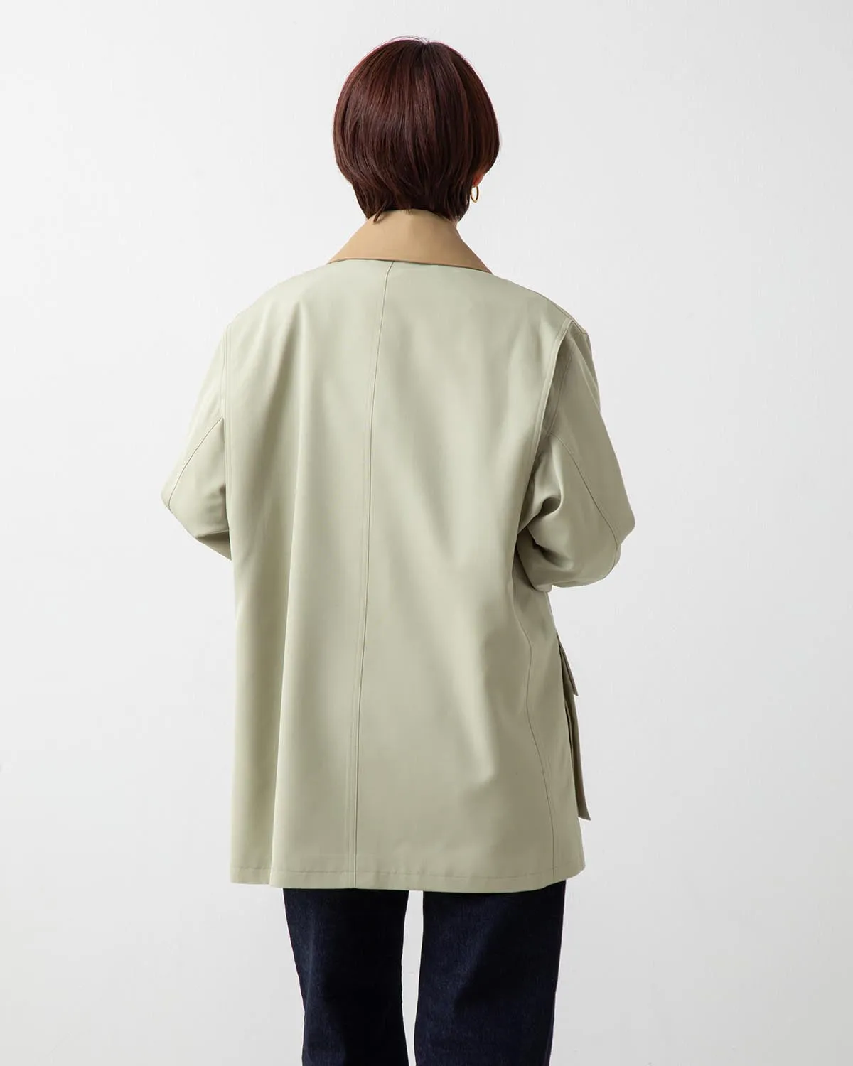 WOOL MAX CANVAS BLOUSON