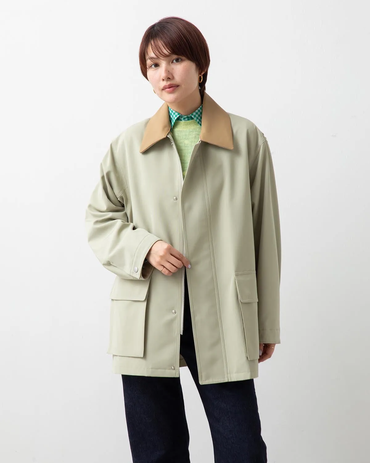 WOOL MAX CANVAS BLOUSON