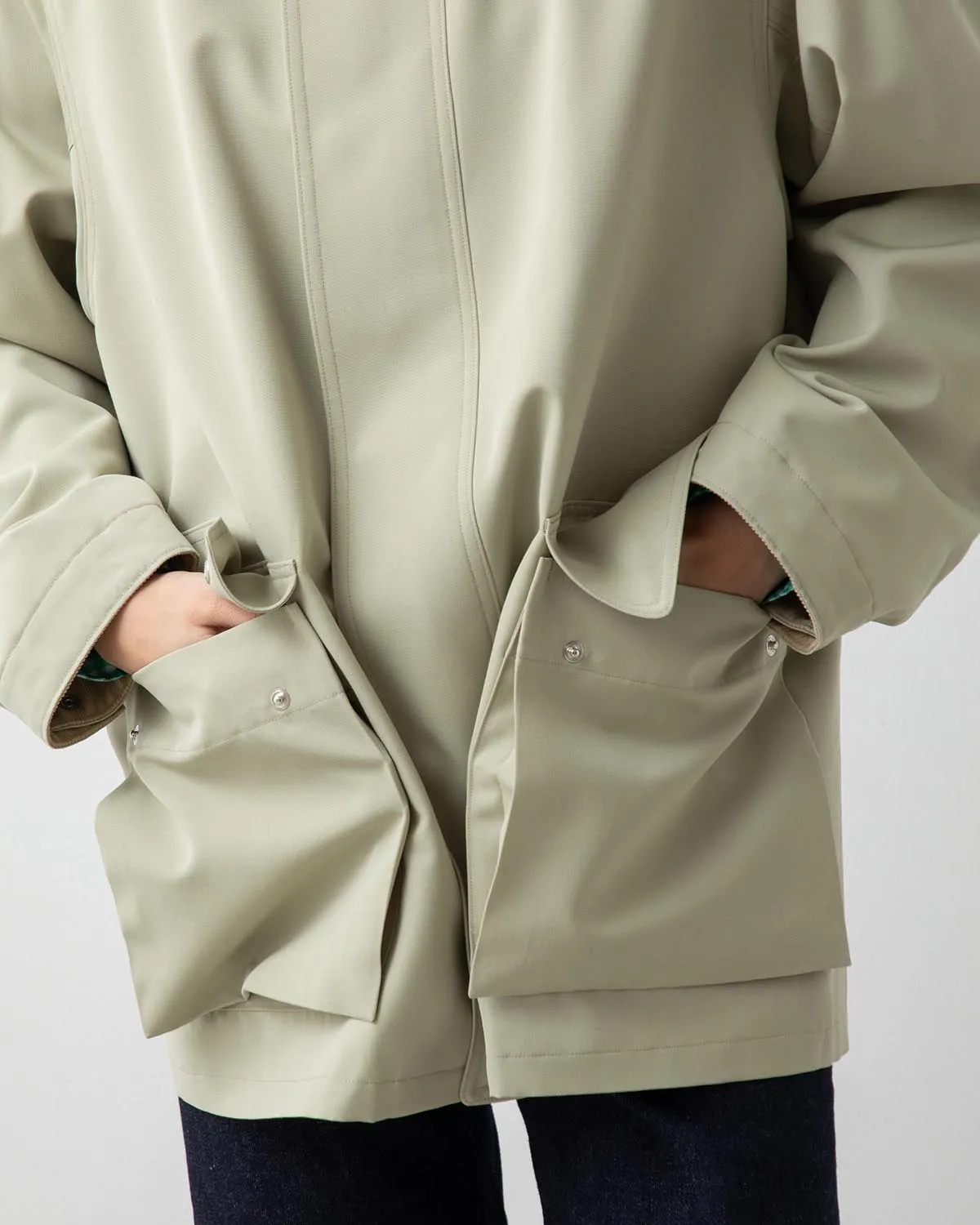 WOOL MAX CANVAS BLOUSON