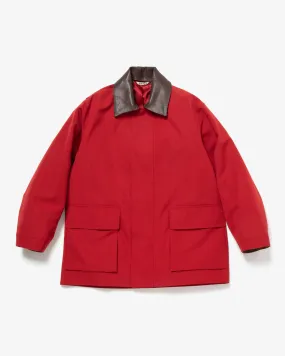 WOOL MAX CANVAS BLOUSON