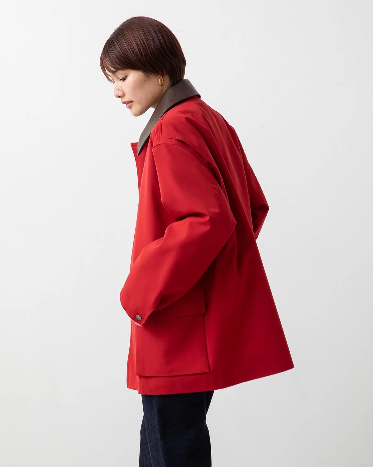 WOOL MAX CANVAS BLOUSON