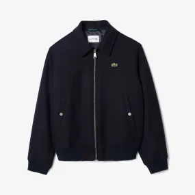 Zipped Padded Wool Aviator Jacket - BH2888